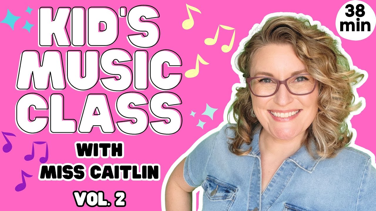 Children's Songs & Nursery Rhymes for Baby, Toddler Learning  | Miss Caitlin’s Music Class VOL 2