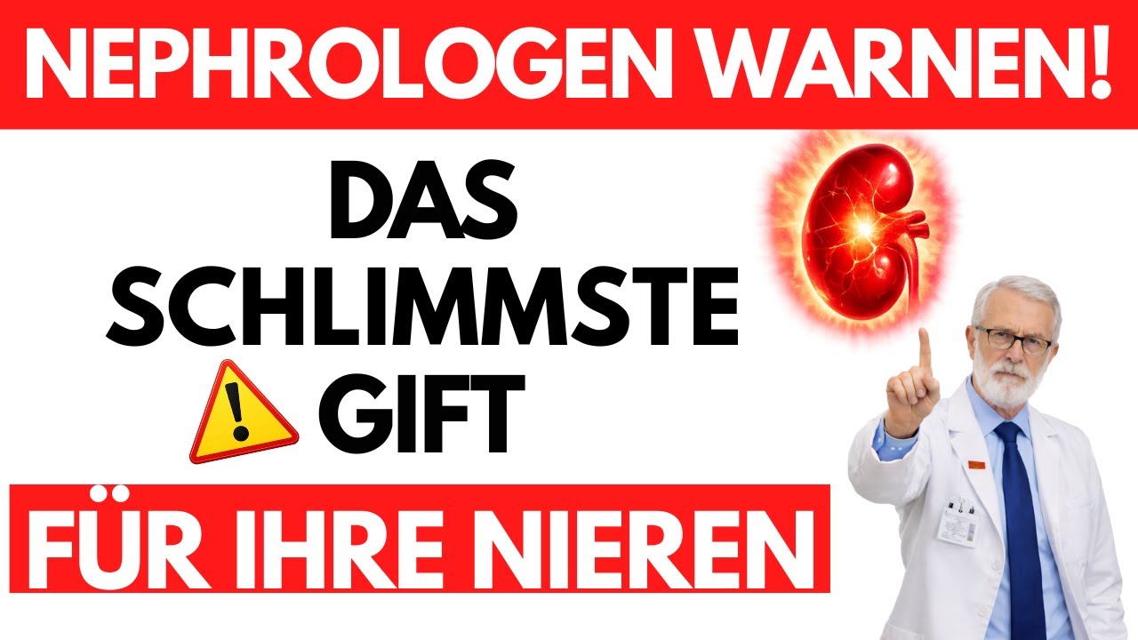 Nephrologen enthüllen: Eine einfache Methode, Ihre Nieren zu Hause zu entgiften!