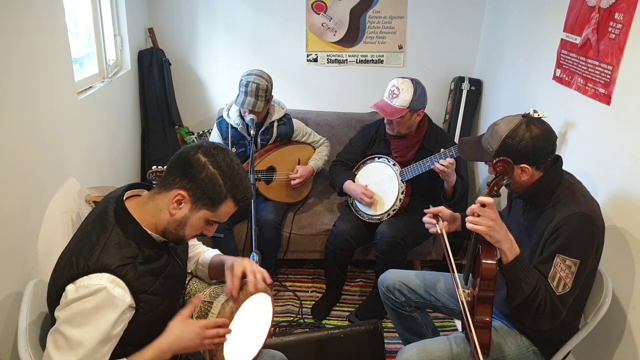Ptit moh ,amine tamache ,salah et hamani chantent hasnaoui et ezzahi rebi yerhamhoum