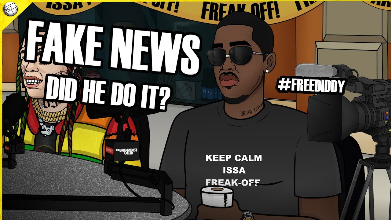 P Diddy Responds to the Allegations on the Breakfast Club - Animated