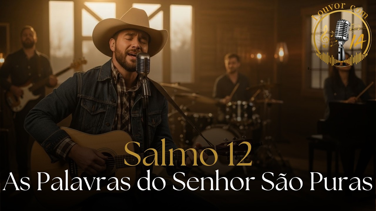 🎶 Salmo 12 — As Palavras do Senhor São Puras 🙏✨ | Com Letra | Cantando Salmos