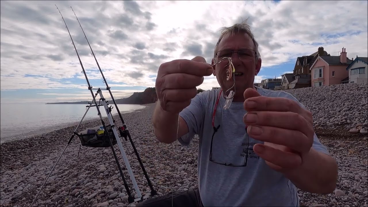 another struggling session on an east devon beach