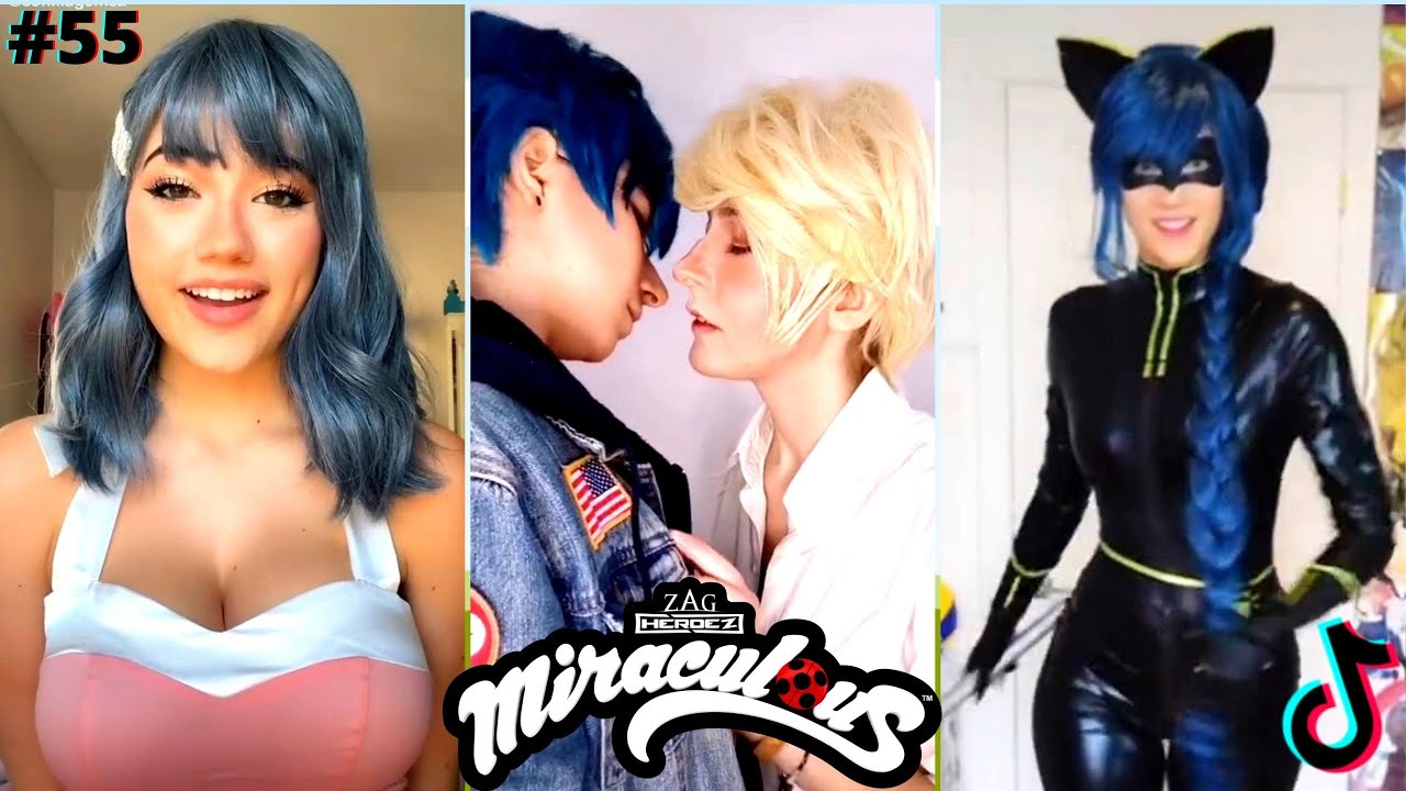 Miraculous Ladybug and Chat Noir Cosplay TikTok #55 🐞