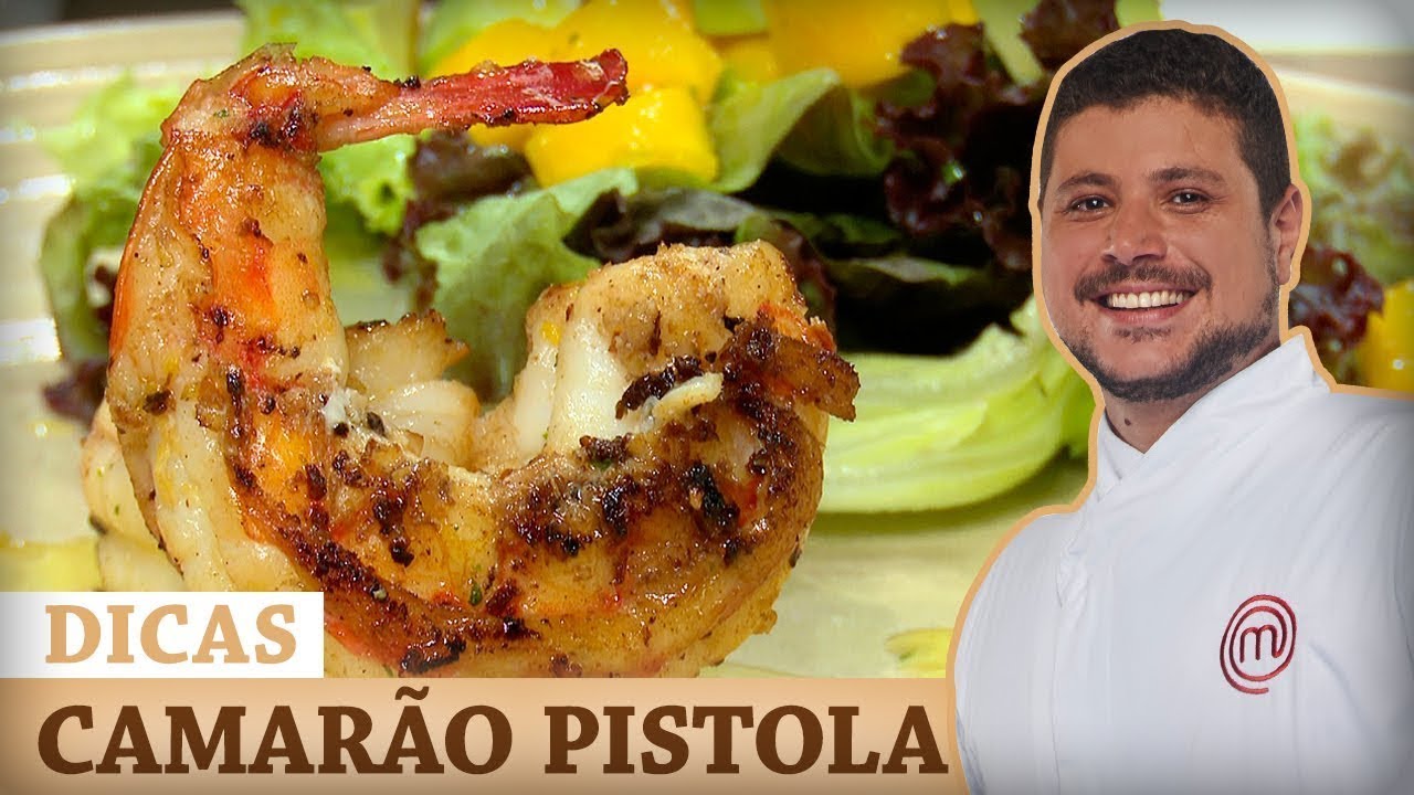 CAMAR&Atilde;O GRELHADO com Raul Lemos | DICAS MASTERCHEF