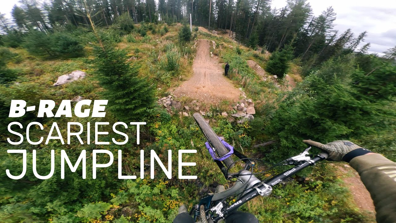 Riding the hardest jump trail in trysil