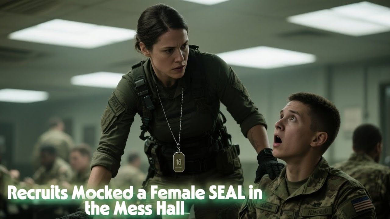 Recruits Mocked a Female SEAL in the Mess Hall—She Ended His Career Before It Began | Mission Story
