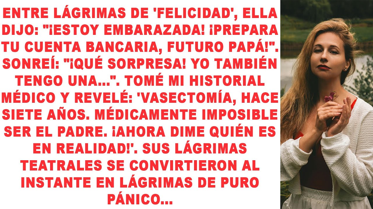 Esposa: «¡Estoy embarazada! ¡Prepara la cartera!» — En su lugar, saqué los informes médicos: «Vasect