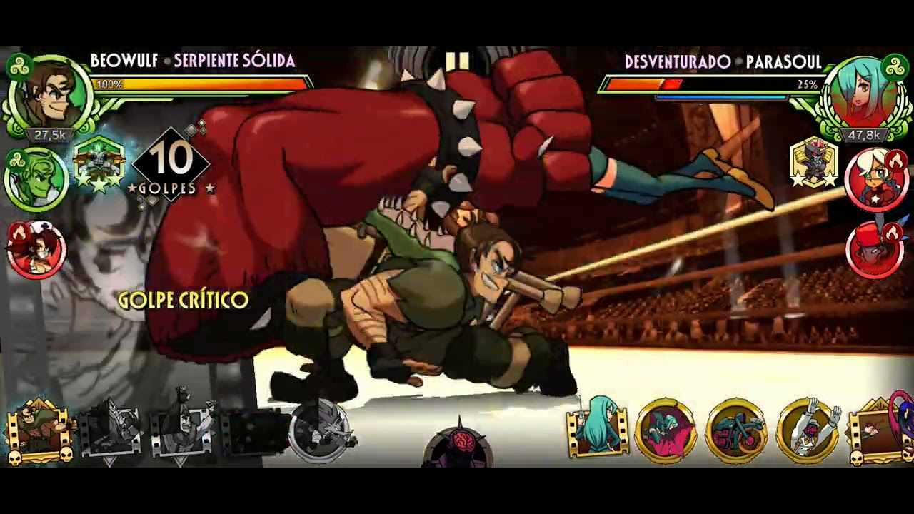 Intentado reinos paralelos #skullgirls 