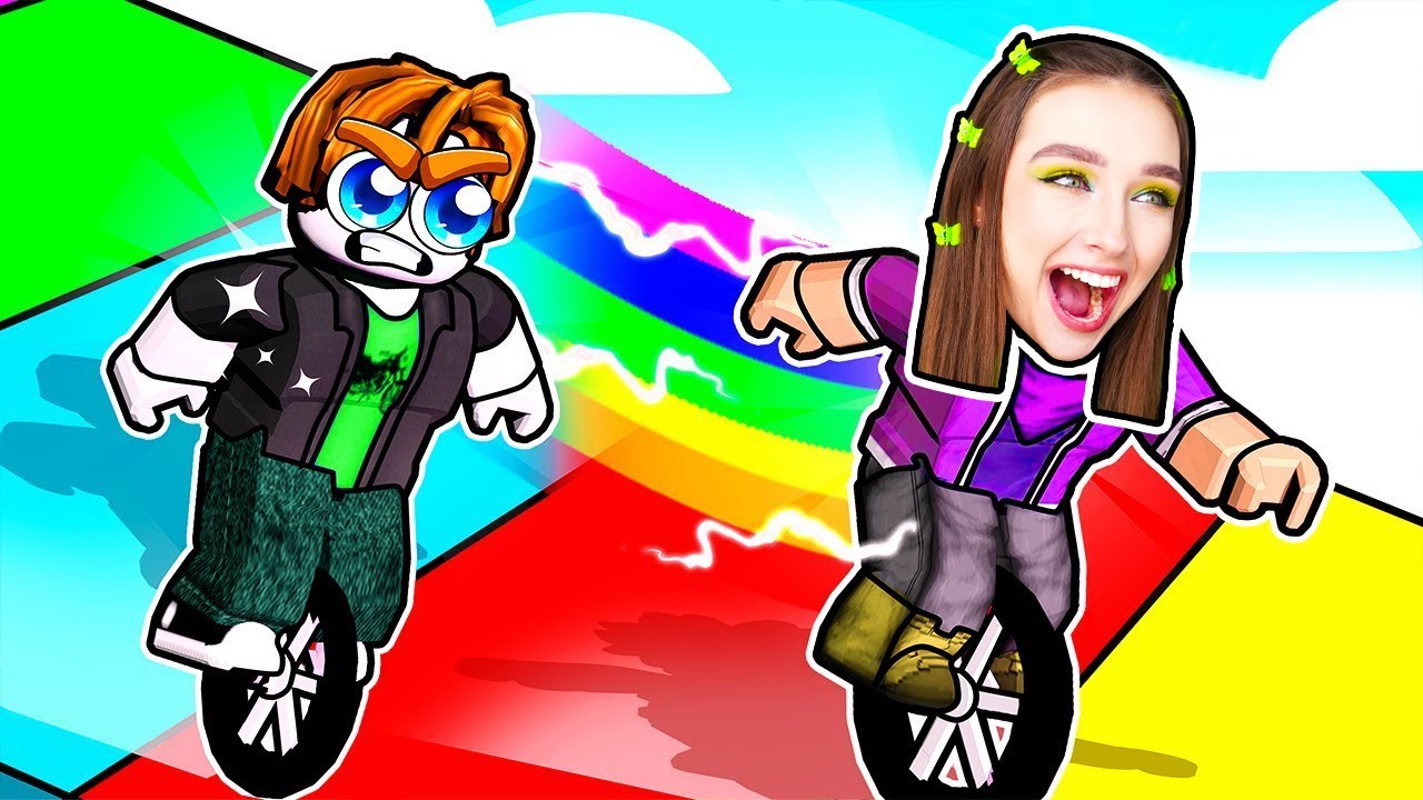СКАТИСЬ на ОДНОКОЛЁСНОМ ВЕЛОСИПЕДЕ в ROBLOX ! 😱 Roblox Unicycle