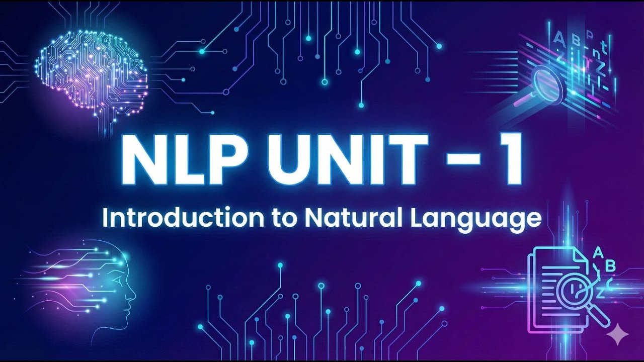 NLP Unit–1 | Introduction to Natural Language | Full Explanation in Telugu