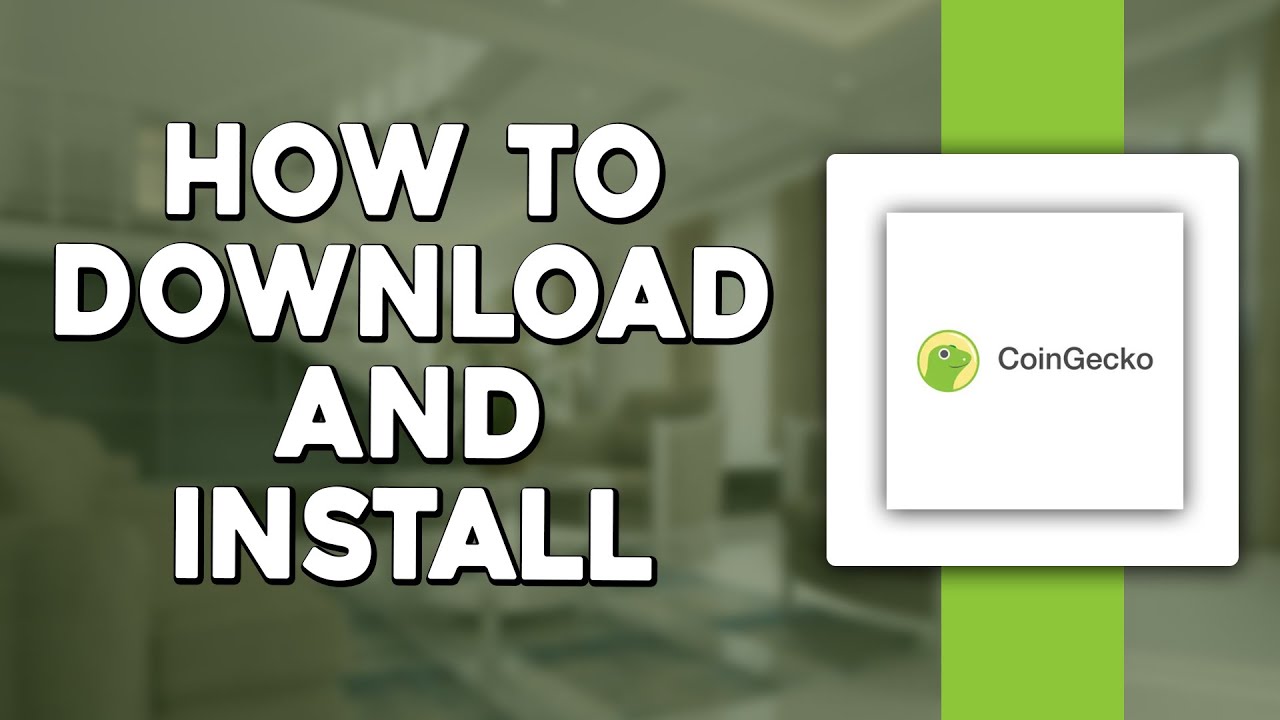 How To Download and Install CoinGecko Mobile App (Easiest Way)