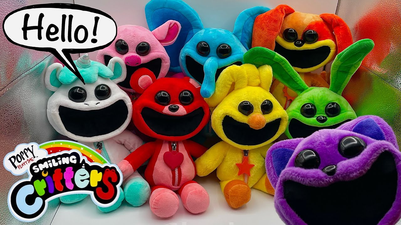 Говорящие улыбающиеся плюшевые зверьки!!! (Игра с Поппи)