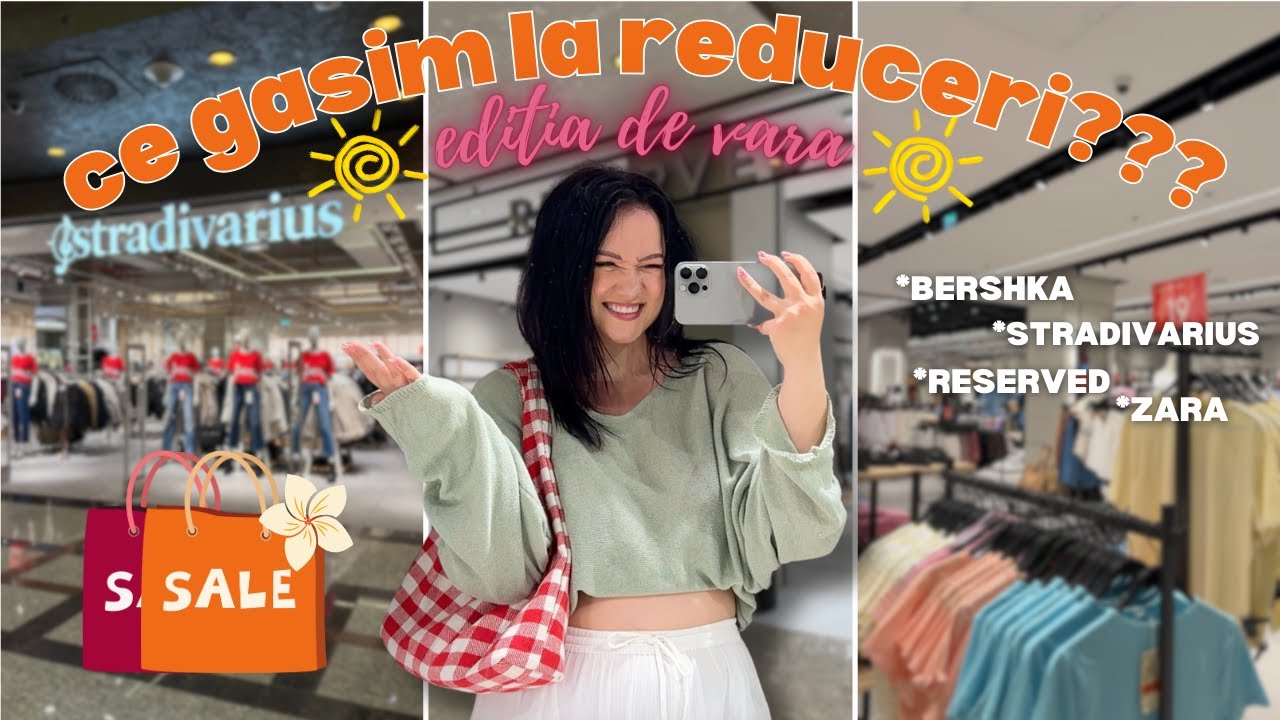Probez haine de la reduceri | Ce gasiti in magazine la promotiile de vara ☀️🛍️