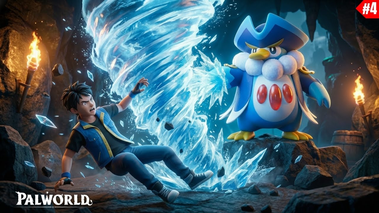Big Mistake Fighting This Boss Early - Palworld Gameplay - Part 4