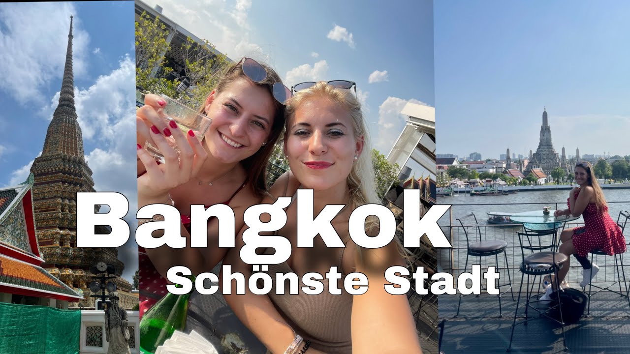 Bangkok die wichtigsten Sightseeing Stops - Königspalast - Wat Pho - Wat Arun / andreaabaam