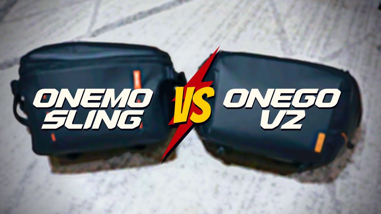 PGYTECH'S New OneGO Solo V2 10L vs OneMO SLING 11L (HONEST REVIEW) #pgytech #freewell #dji