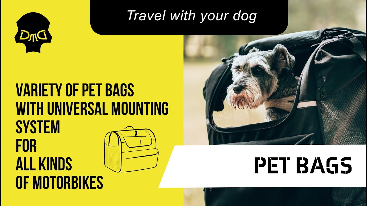 DEEMEED Motocycle Dog Carrier Bag to all dogs from 3 to 20kg