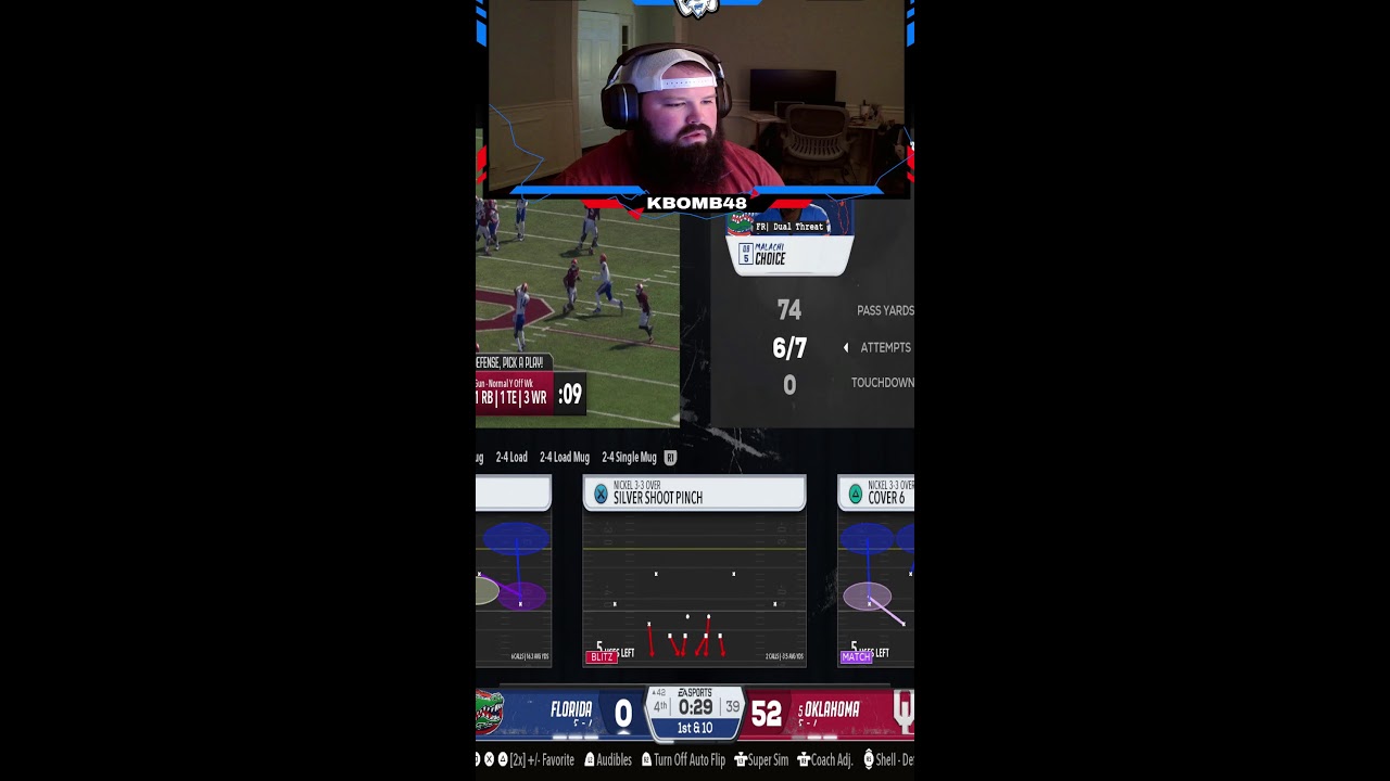 DFL - Year 6, Week 8 - #5 Oklahoma vs Florida
