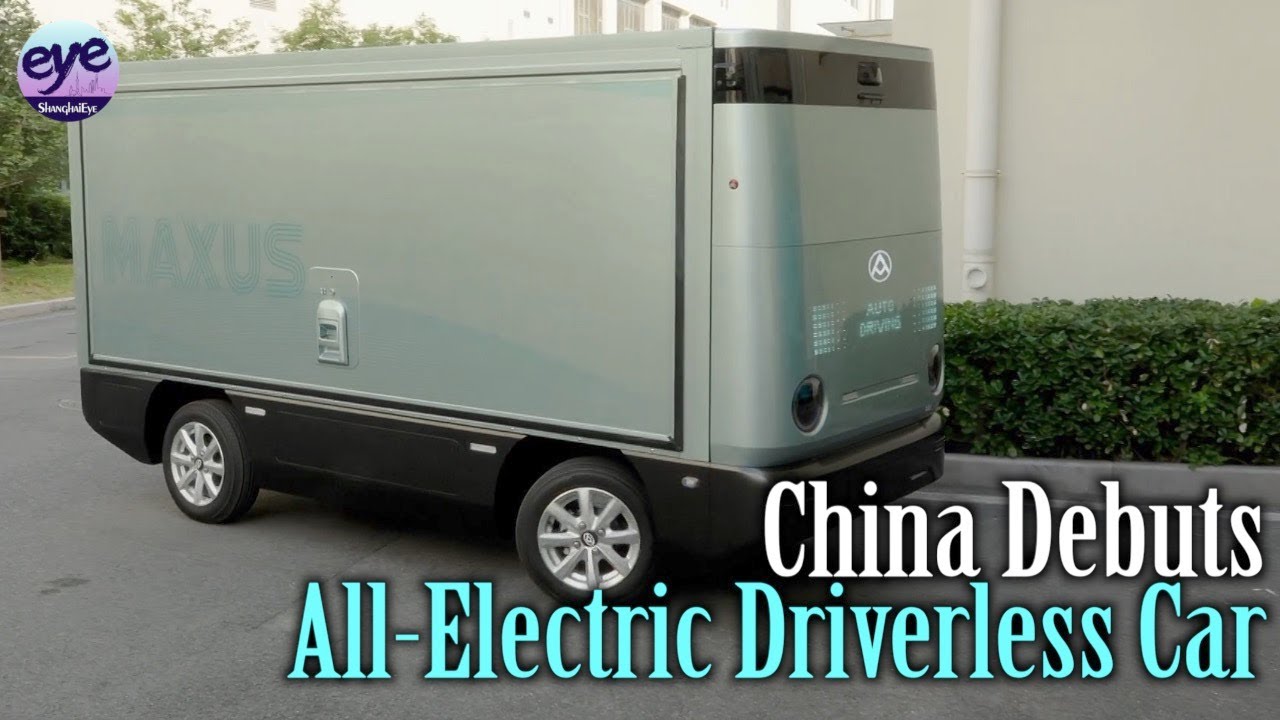 Shanghai-based SAIC debuts fully autonomous electric vehicle without a driver's cabin 🚗