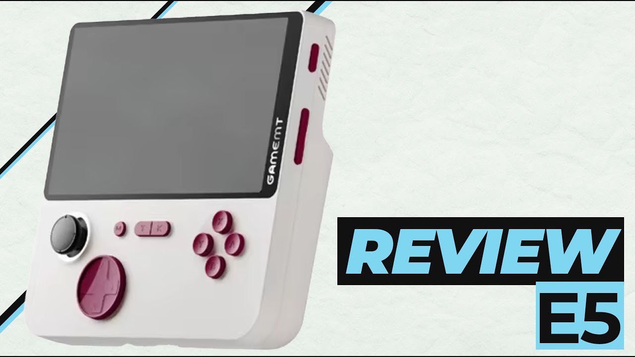 Обзор бюджетного портативного игрового ретро-зарядного устройства GameMT JellyMini E5 с низким эн...