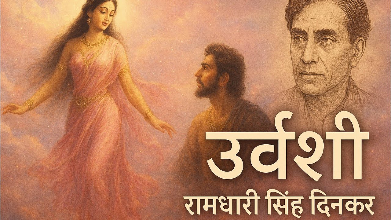 Urvashi &ndash; Dinkar | A wonderful poem of love, beauty and pain | Urvashi Summary & Analysis in Hindi