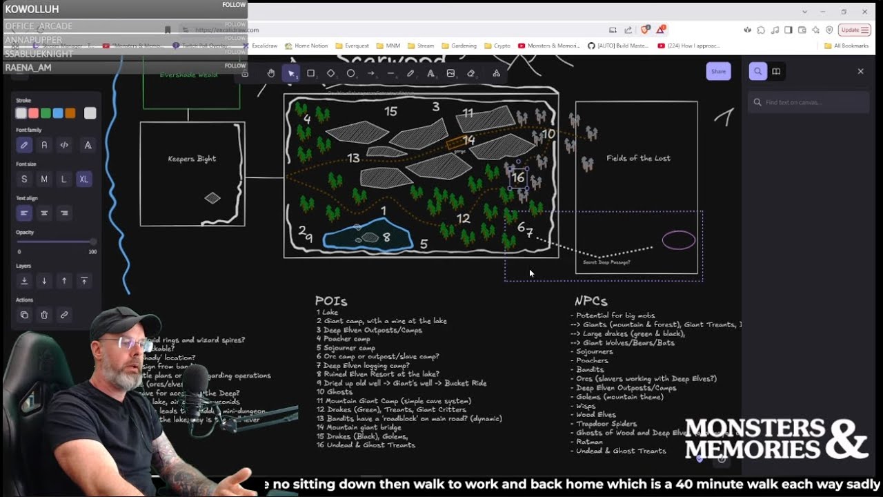 Designing a MMO zone with the community - Scarwood - Session 2