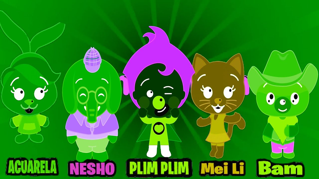 Plim Plim Characters Intro Logo Effects (Sponsored by Preview 2 Effects) - Mirrored