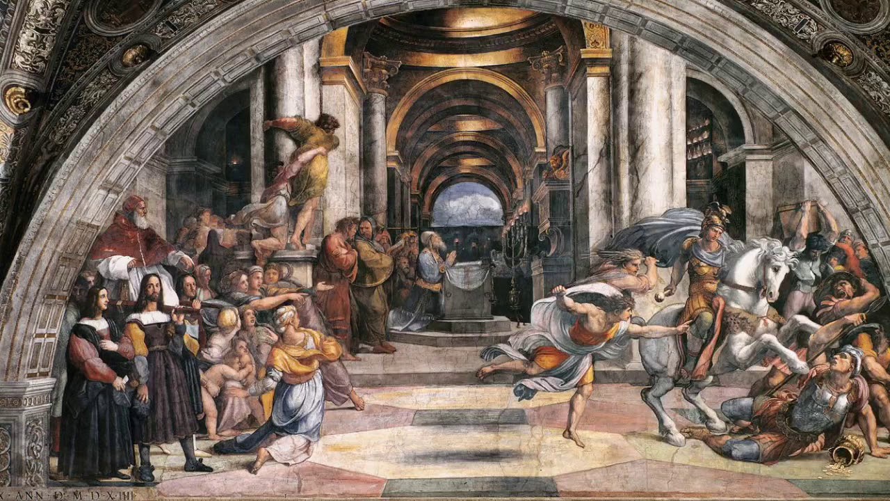 5 minuti con - Raffaello nella Stanza di Eliodoro