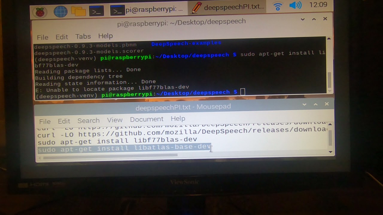 Installing Voice Recognition on the Raspberry pi