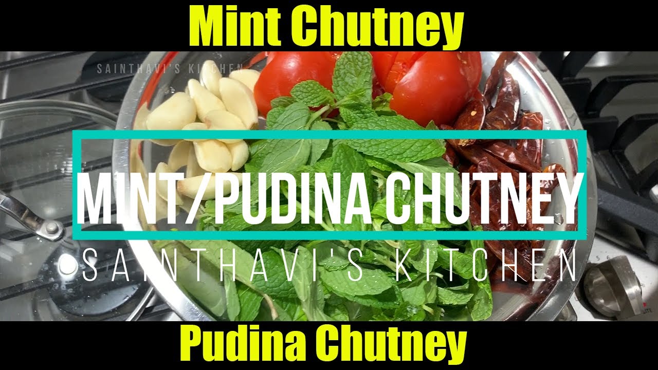 How To Make Mint Chutney | Pudina Chutney in 5 mins | Sainthavi's Kitchen