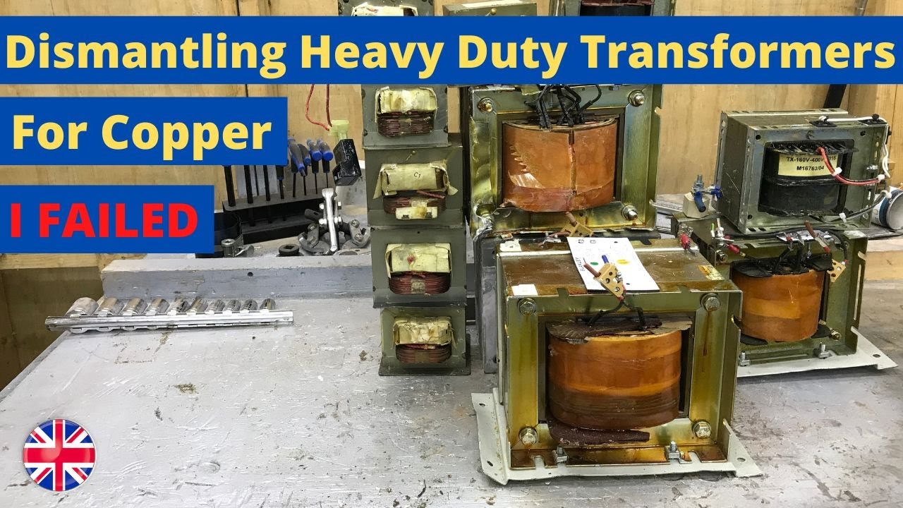 Scrapping Heavy Duty Transformers For Copper