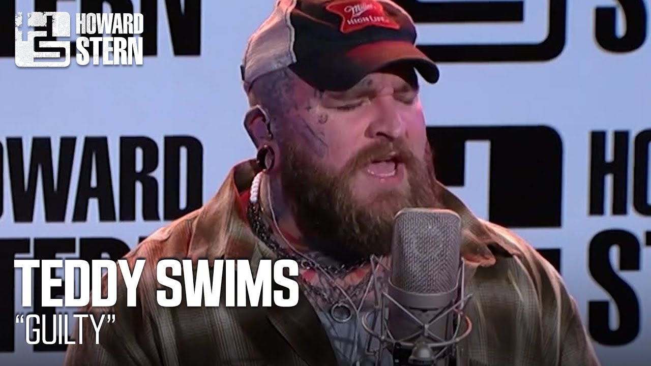 Teddy Swims “Guilty” Live on the Stern Show