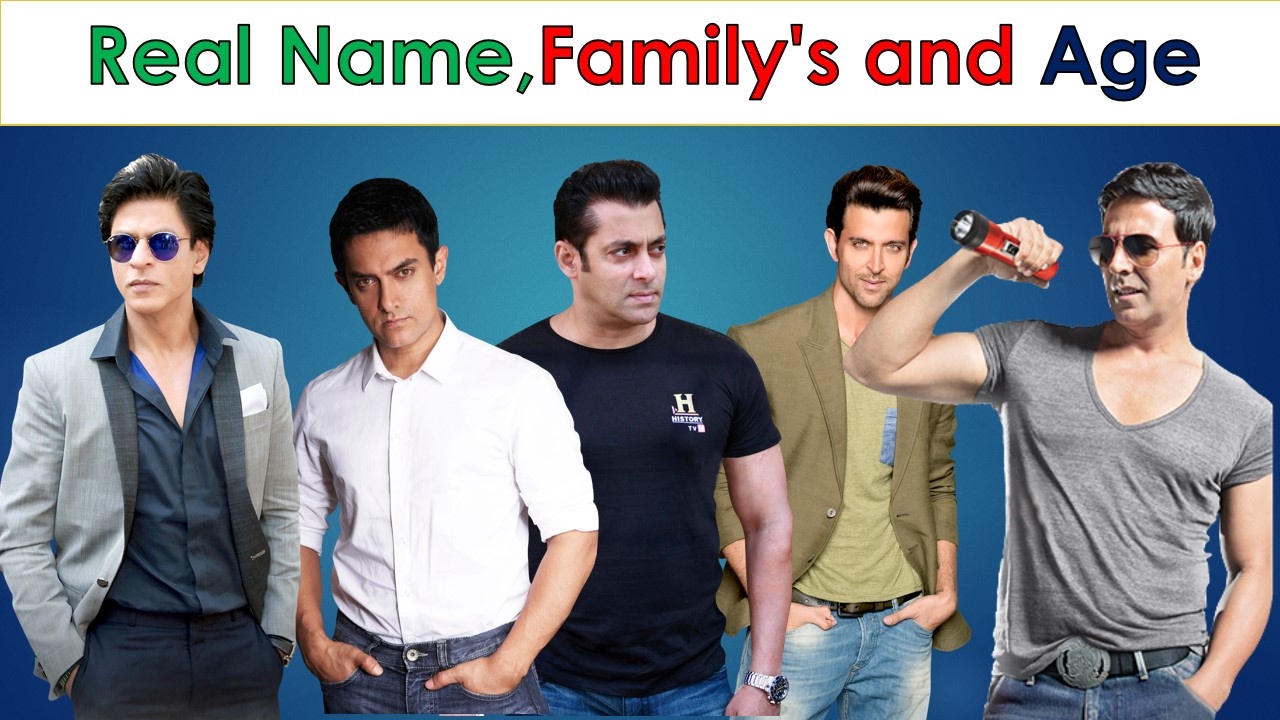 Real age and Familys of  Bollywood Celebrities