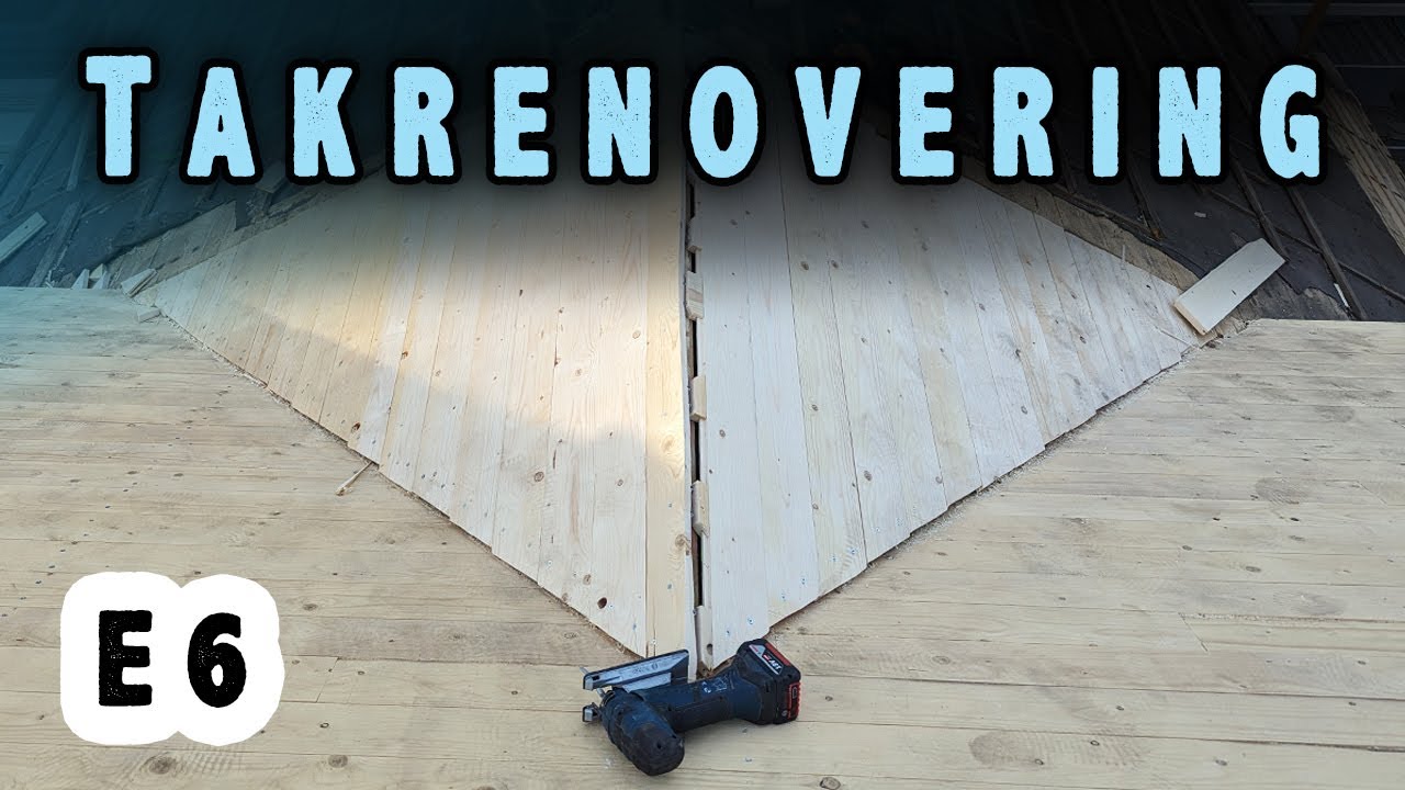 Takrenovering - E6 - Där två tak möts