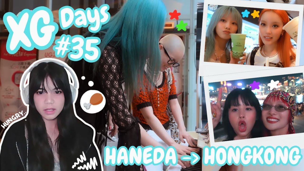 XG DAYS #35! HANEDA-HONG KONG 'ANA' Flight VLOG! Reaction!