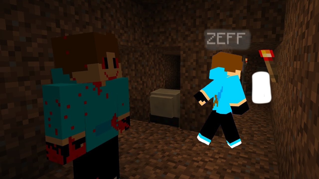 ЗАЧЕМ МЕНЯ ЭТОТ ИГРОК СЛЕДИТ ЗА МНОЙ В МАЙНКРАФТЕ #рома105 #zeff #zeffchannel