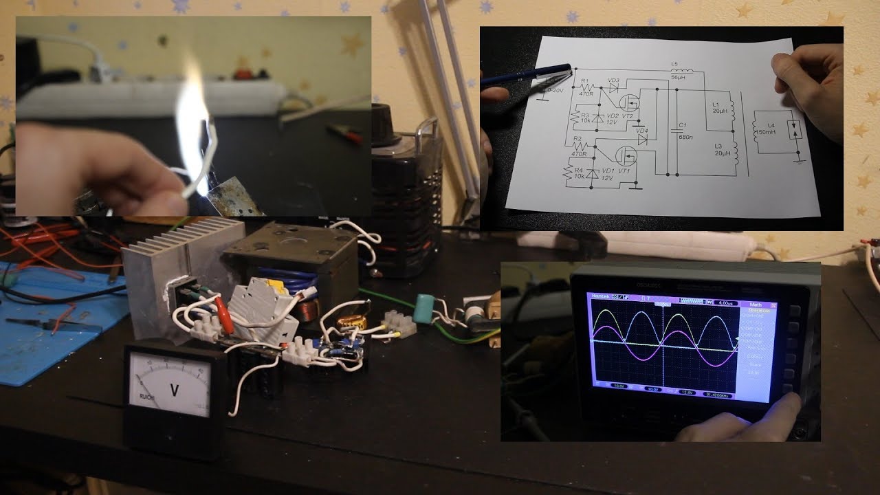 My ZVS driver setup and how does it work