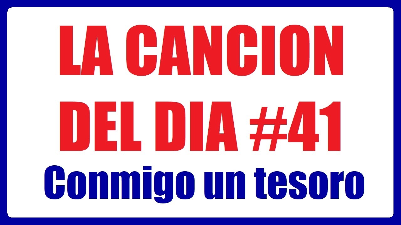 LA CANCION DEL DIA #41 - GASTON ABRIOLA: Conmigo un tesoro