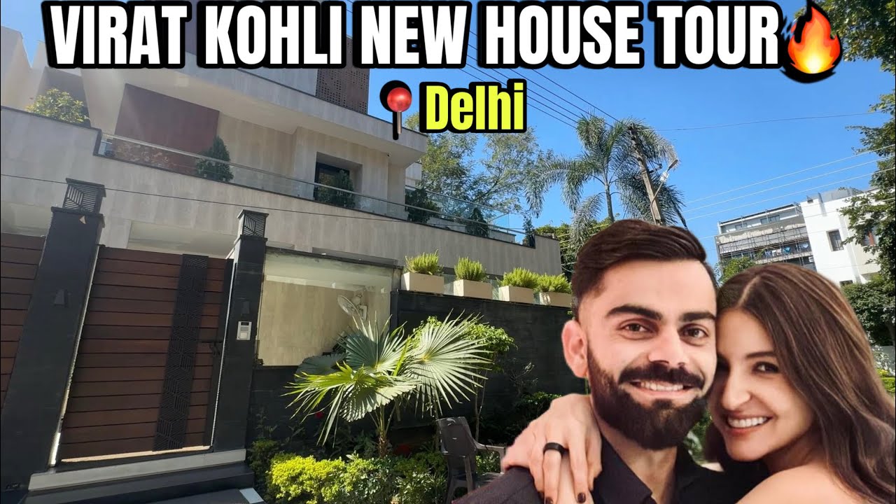 Virat Kohli&rsquo;s New House in Delhi🔥😳| Exclusive Inside Tour of His Luxurious Home!✨🏡
