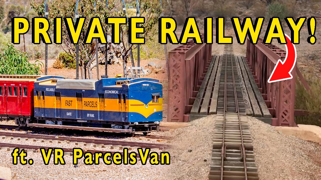 A Huge 5” Gauge Private Railway in Australia!