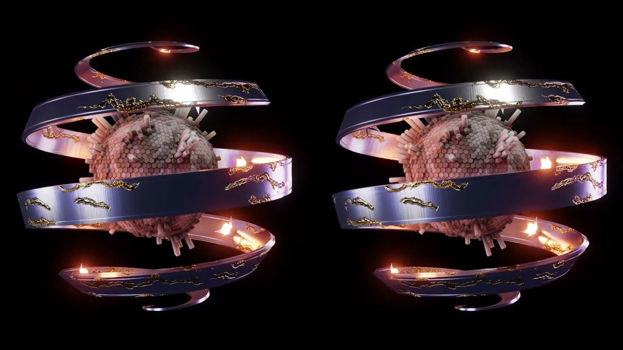 Blender Crossview 3D 3 : Basalt Lamp