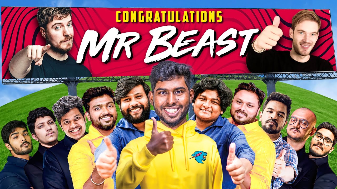 We Put @MrBeast Billboards in INDIA 🔥 | MOST EPIC COLLAB EVER!!! @Parithabangal @VjSiddhuVlog
