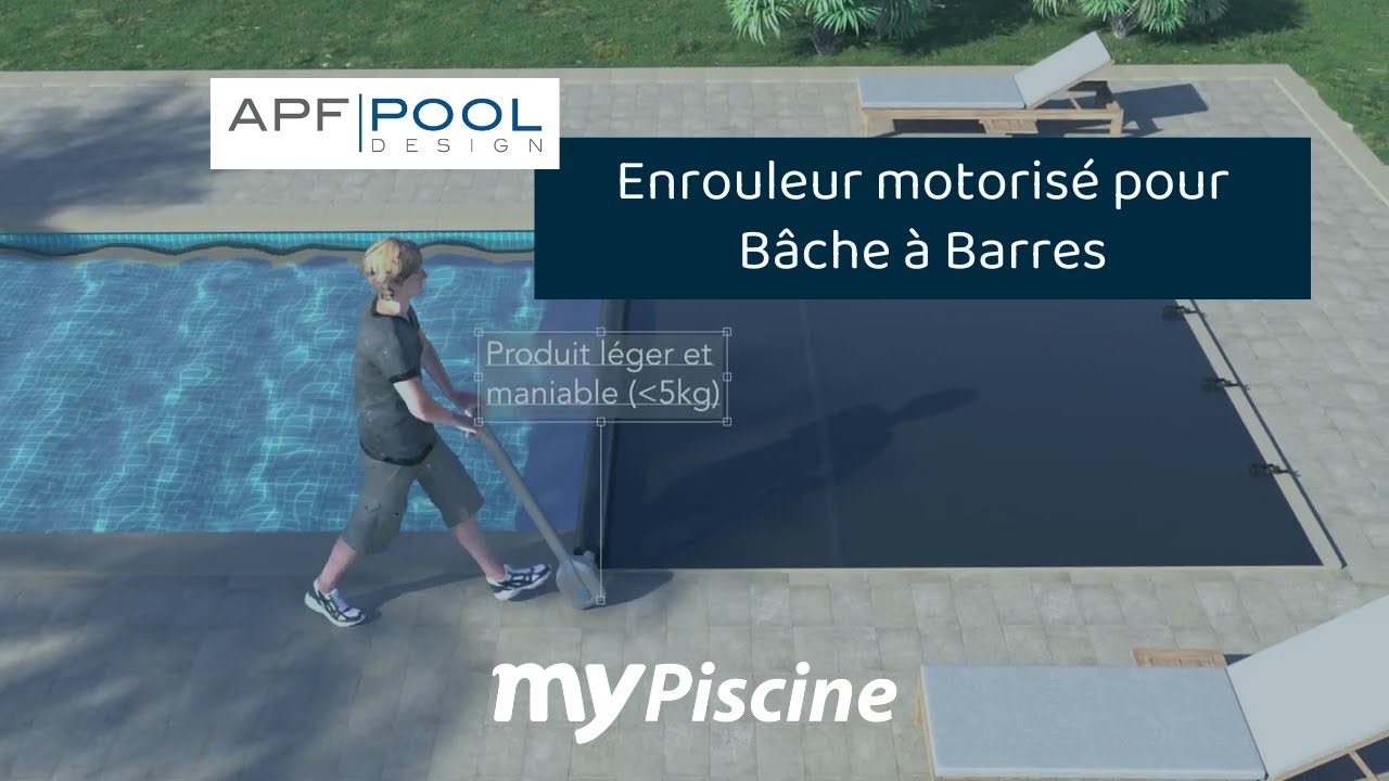 iScoot 700 - APF : enrouleur motorisé pour couvertures à barres