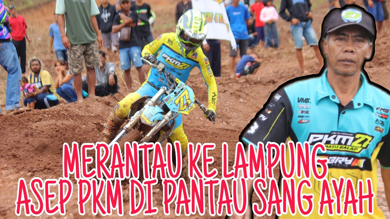 ASEP PKM BIKIN AMBYAR WARGA LAMPUNG GRASSTRACK MARINIR SIRKUIT BERUANG HITAM YON 9