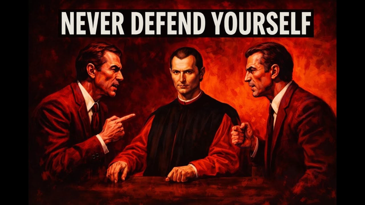 Silence is stronger than self-defense! Machiavelli’s Trick