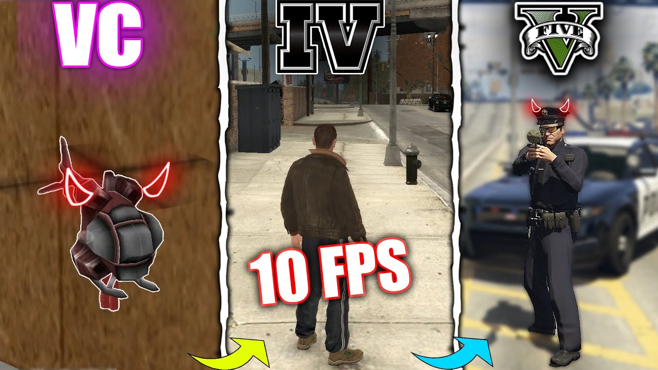 Most ANNOYING/HATED Things in GTA Games (GTA 3 → GTA 5)