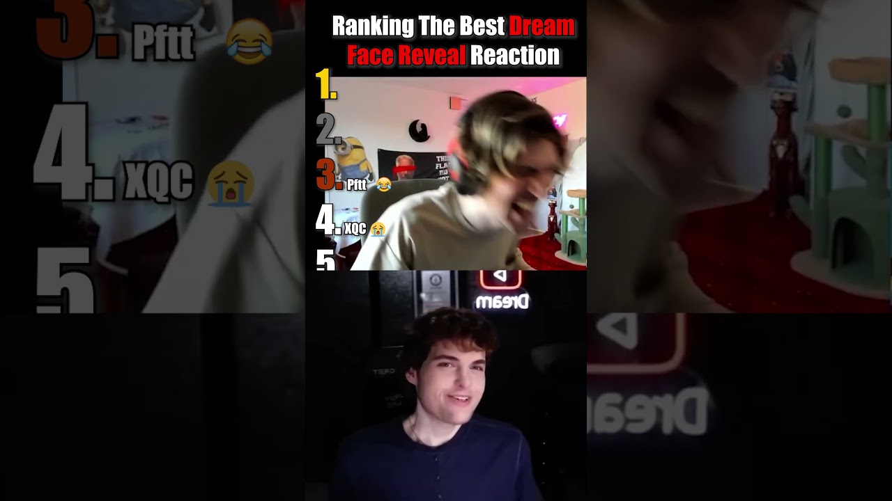 Ranking The Funniest Dream Face Reveal Reactions!