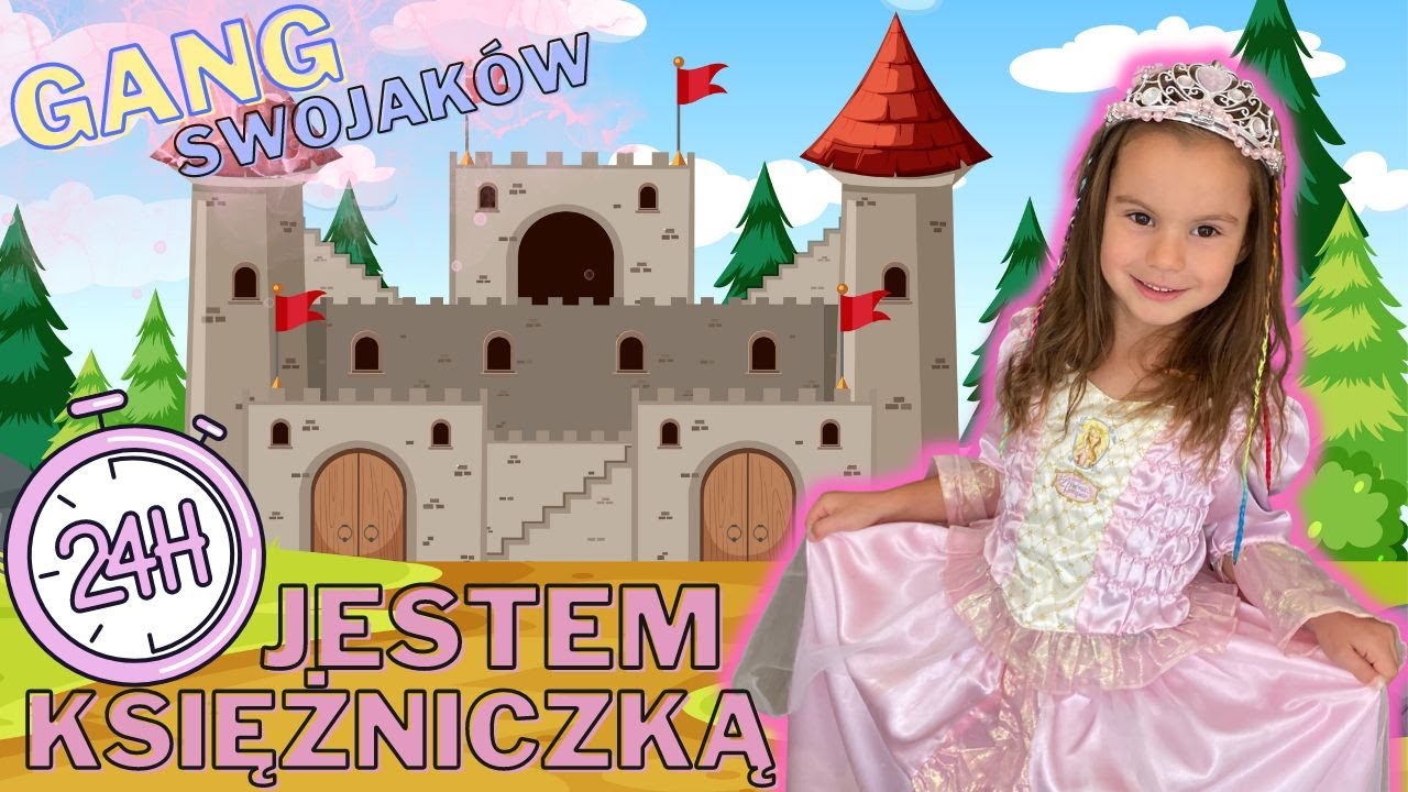24h jestem księżniczką👑 Challenge z Gangiem Swojaków🤩🔥