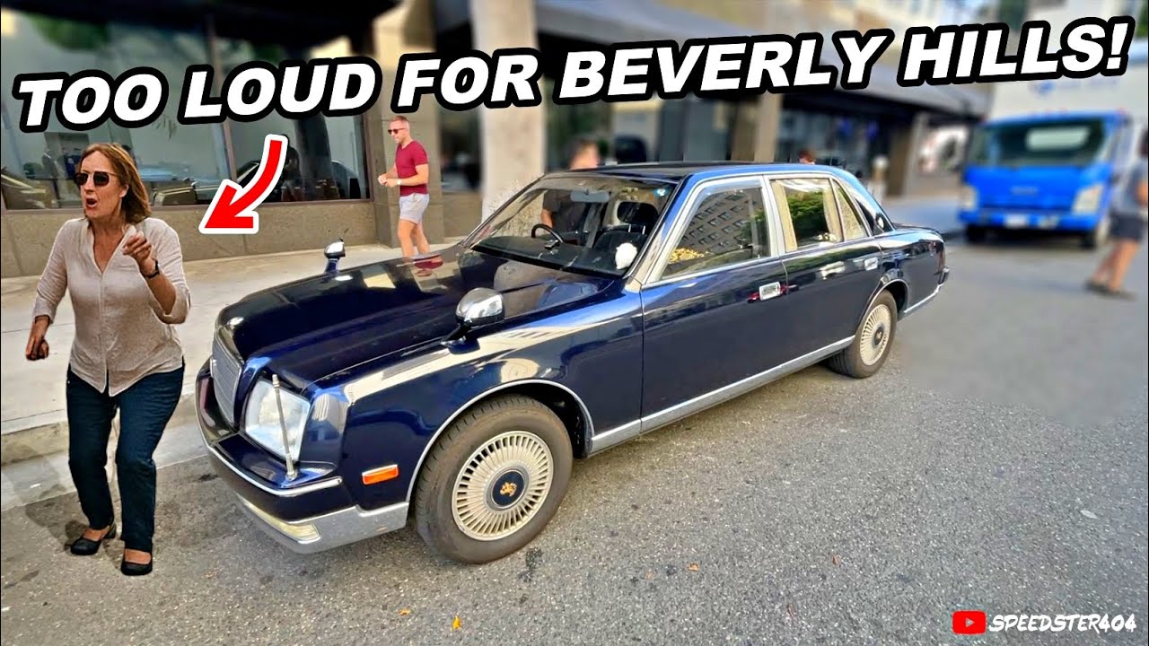Мы прокатились по Беверли-Хиллз на Toyota Century с двигателем V12 (с выхлопной системой за 18 00...