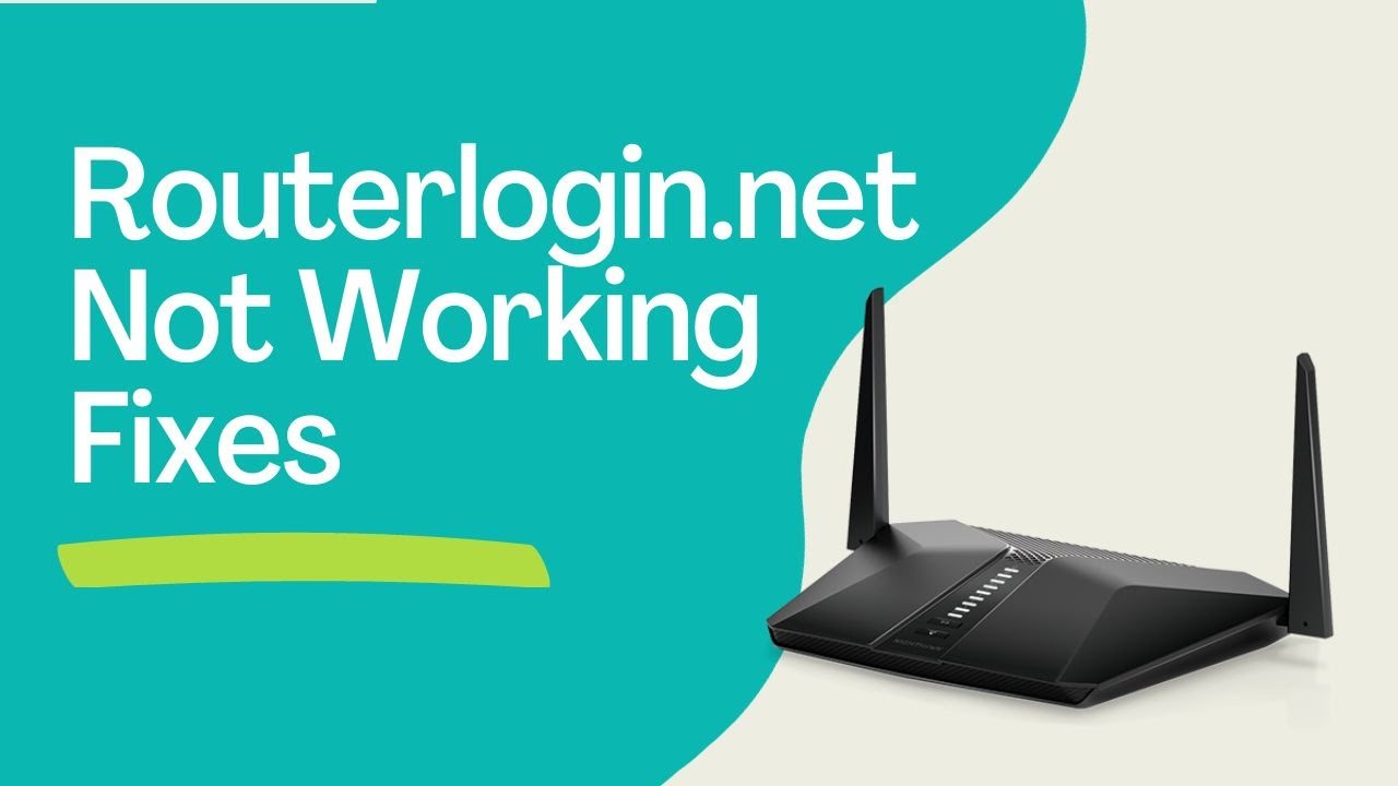Routerlogin net not working